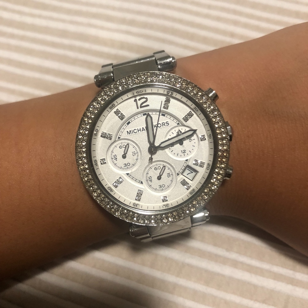 Michael Kors Parker Stainless Steel Watch 39mm